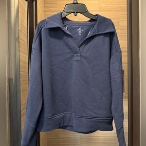 Freely Women's Navy Pullover Hoodie